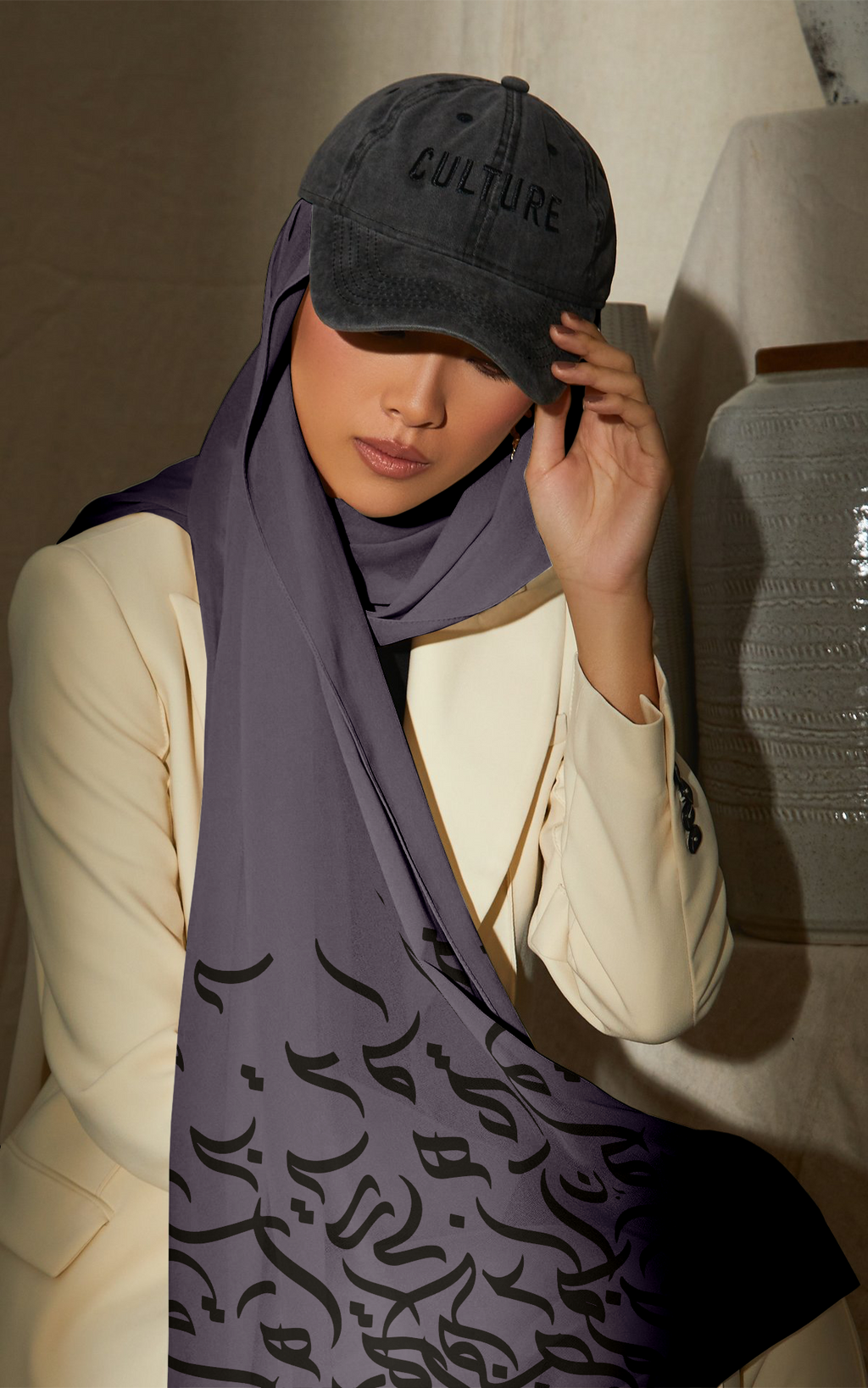Huruf- Dusty Lavender